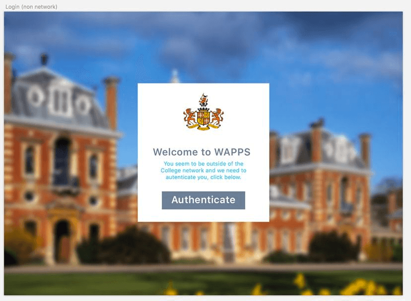Login Page